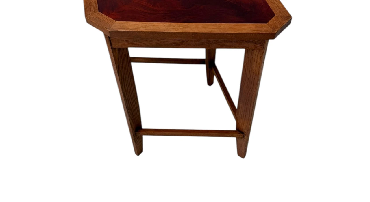 Art Deco Modernist Octagonal Side Table by Paul Bromberg for Pander, 1920s